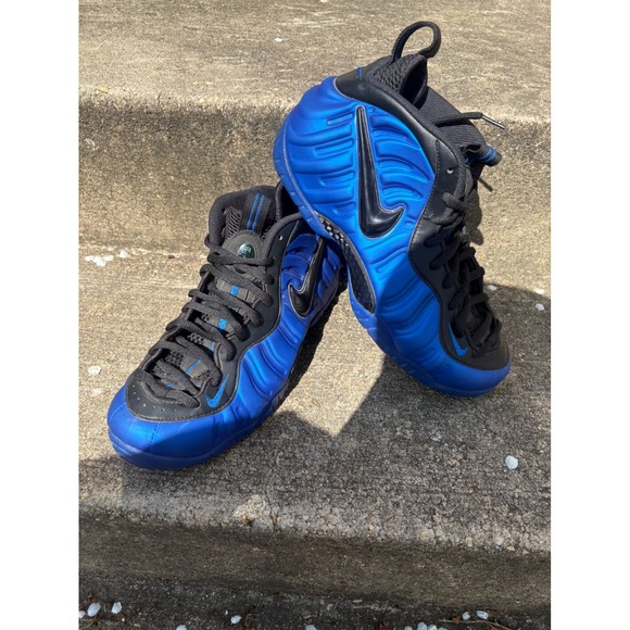 Nike Other - Nike Air Foamposite Pro Hyper Cobalt Blue Black Sneakers 624041-403 Mens